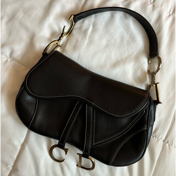 Christian Dior Double Saddle Bag | Vintage | Y2K | Excellent Condition - Picture 1 of 9
